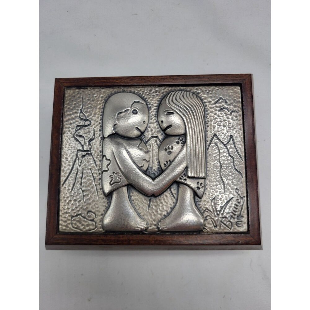 Brunel Art in Silver Trinket/Jewelry Box